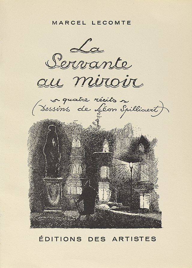 Marcel Lecomte and Léon Spilliaert: cover and illustration.