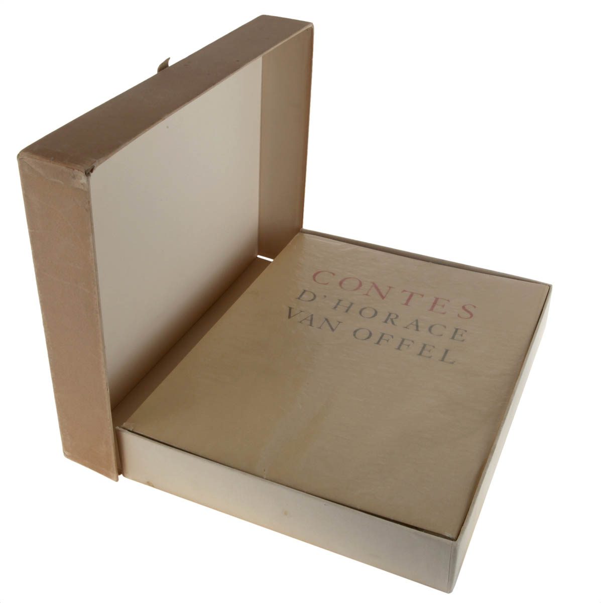 Les Contes d’Horace Van Offel: case, engravings and edition.