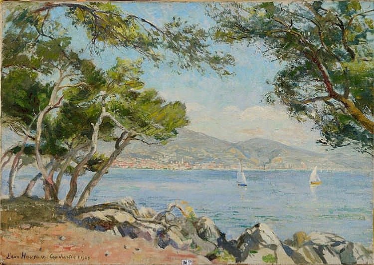 Voyages et découvertes : Cap Martin, jardin lumineux et scène de plage.
