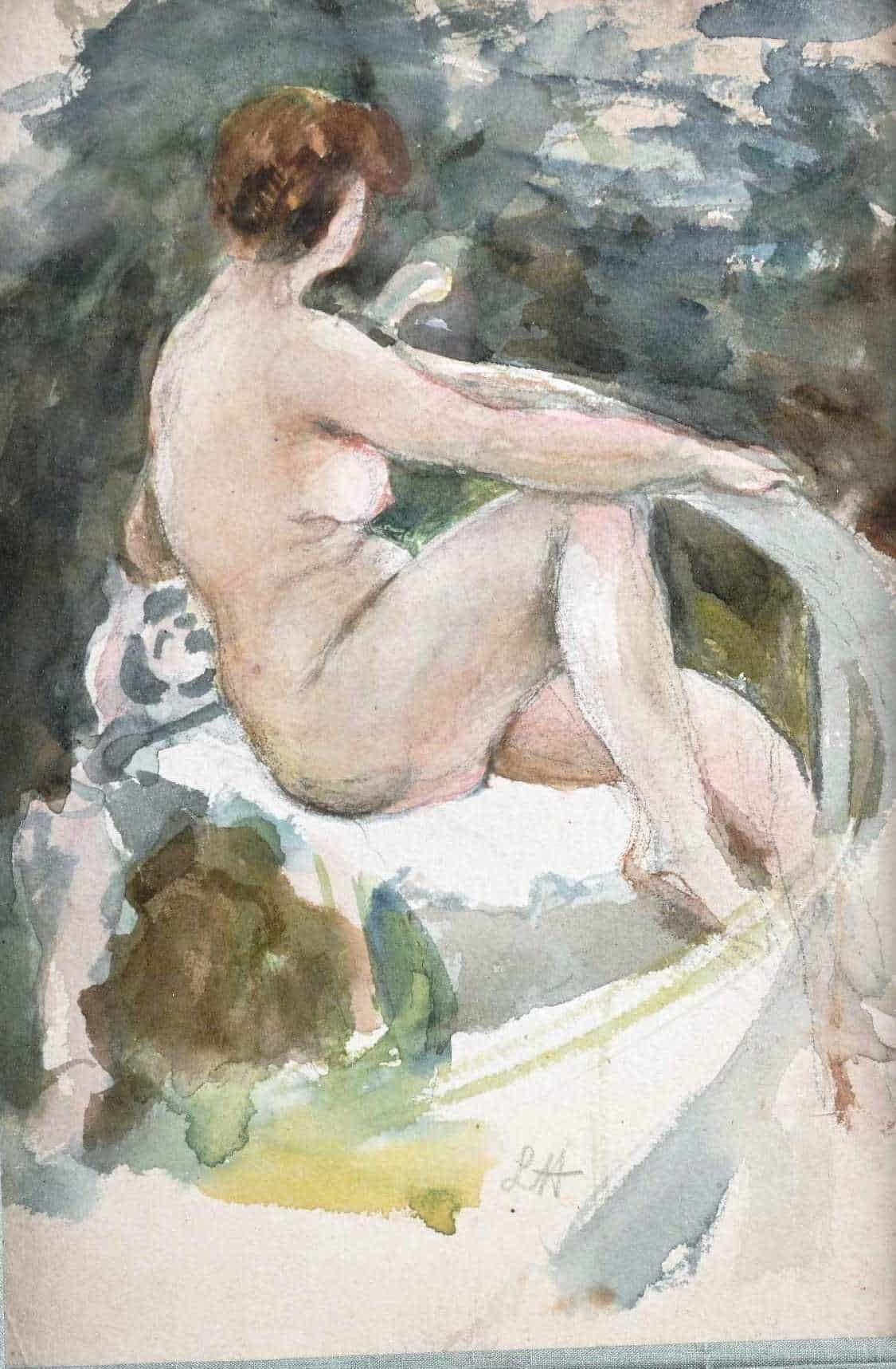 Dernières années et mémoire : atelier, document, figure féminine et paysage tardif.