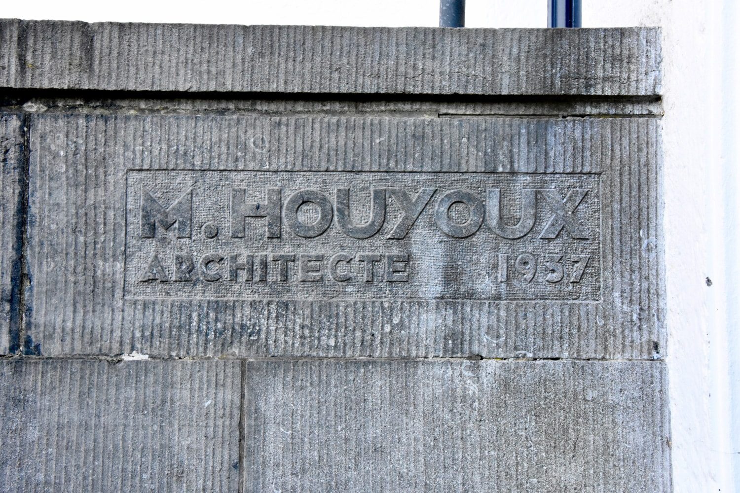 Avenue Brugmann: details, façade and interiors.
